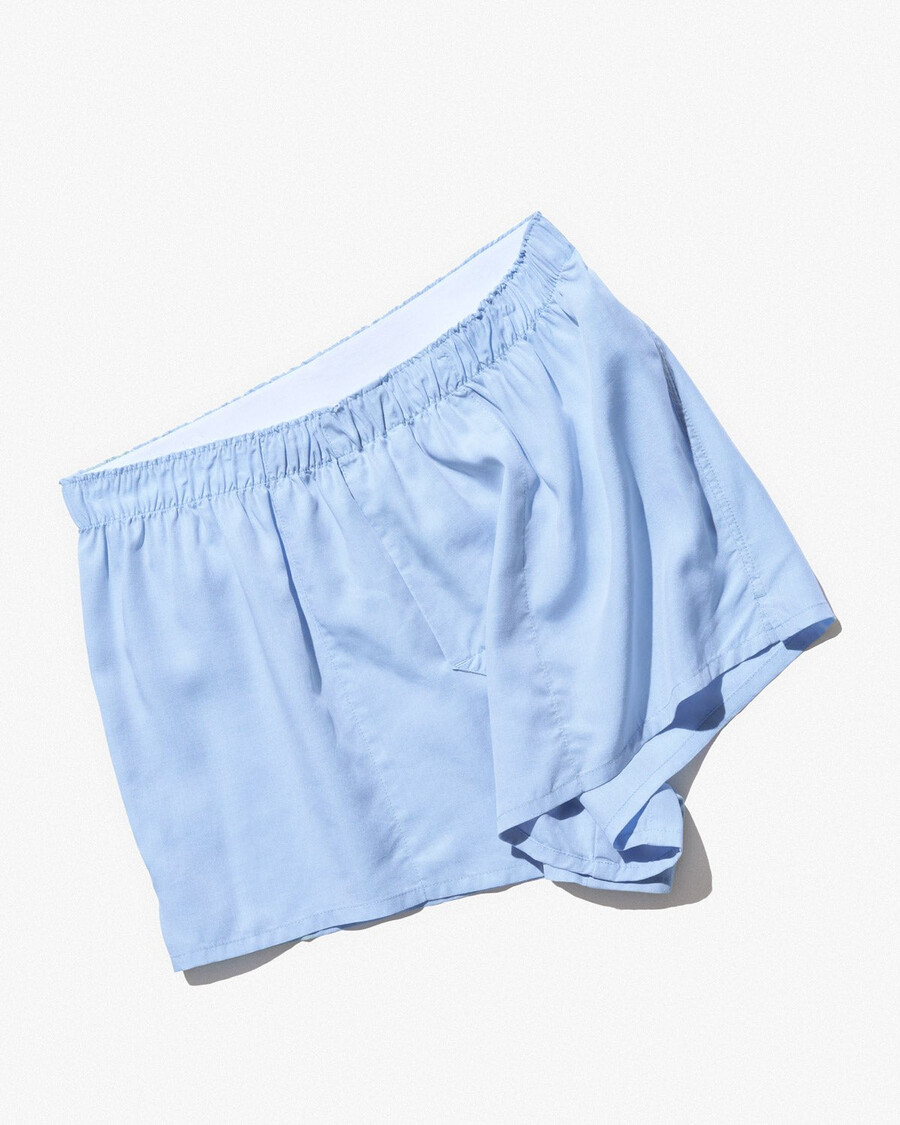 3 boxer da uomo slim in tessuto azzurro cielo acquista ora - cdlp