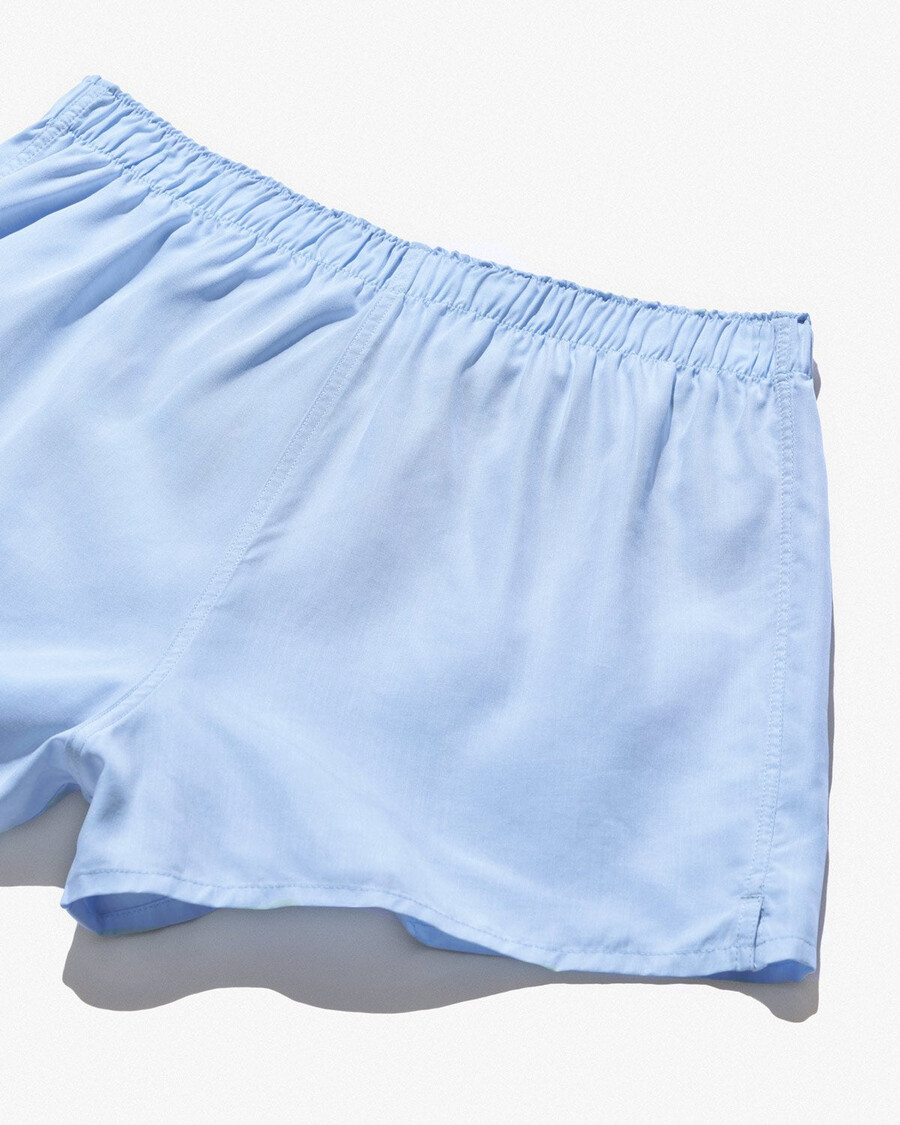 3 boxer da uomo slim in tessuto azzurro cielo acquista ora - cdlp