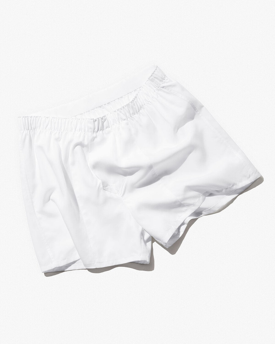 3 boxer classici da uomo in tessuto bianco acquista — cdlp