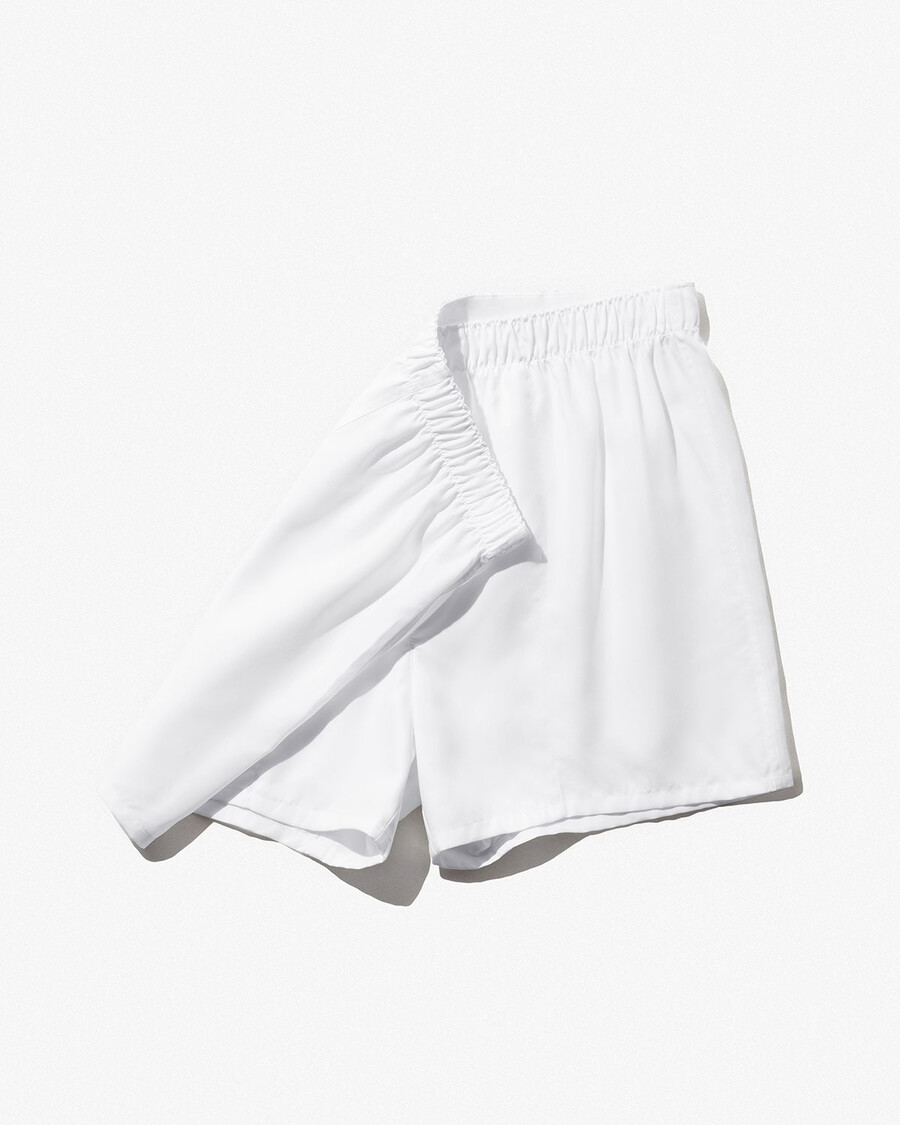 3 boxer classici da uomo in tessuto bianco acquista — cdlp