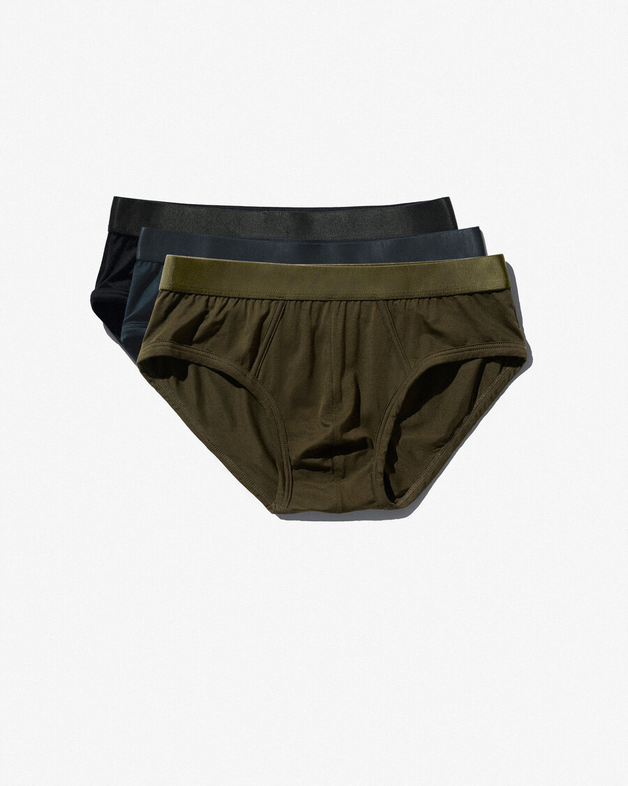 3 × slip a y da uomo in nero verde oliva blu navy scuro acquista — cdlp