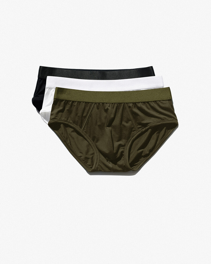 3 slip a y da uomo in nero bianco verde oliva acquista — cdlp
