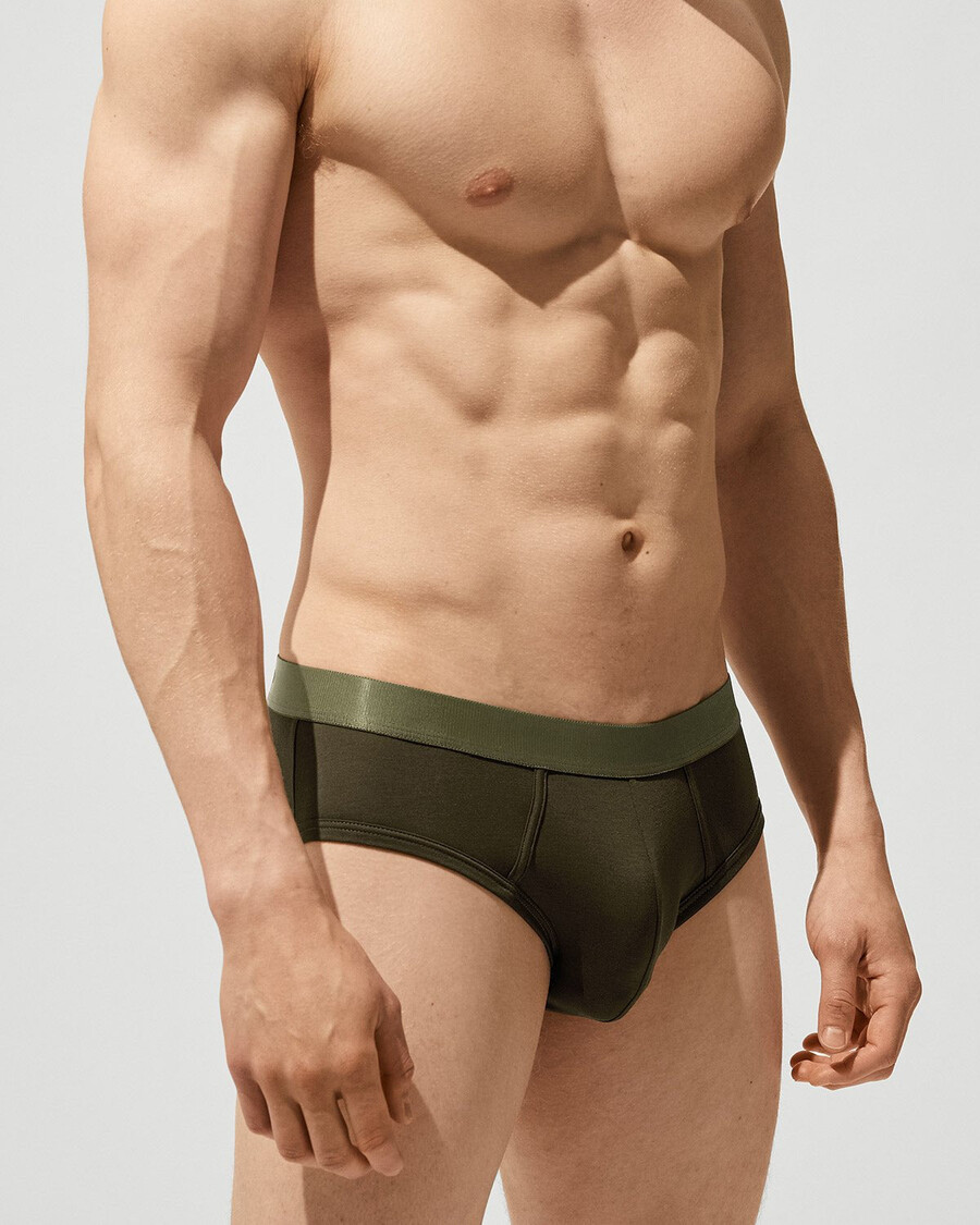 slip a y da uomo in verde oliva acquista ora — cdlp