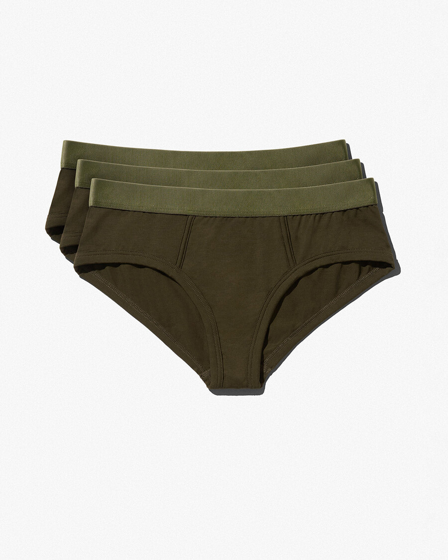 3 slip a y da donna in verde oliva acquista ora — cdlp