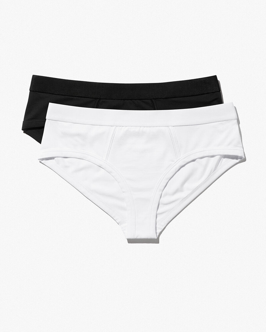 2 slip a y da donna in bianco e nero acquista ora — cdlp